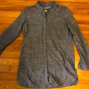 Madewell button down dress size medium
